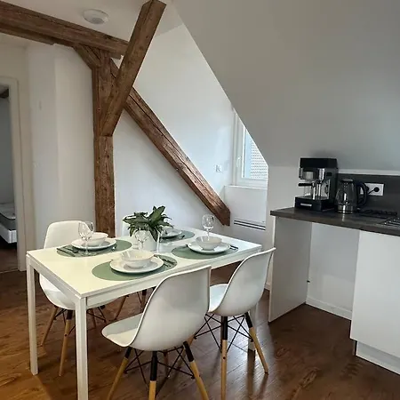 Calme, Climatise, Strasbourg Centre 15 Minutes Appartement